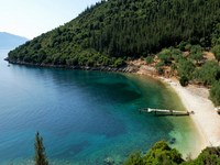 Horgota Beach Horgota Beach in Kefalonia
